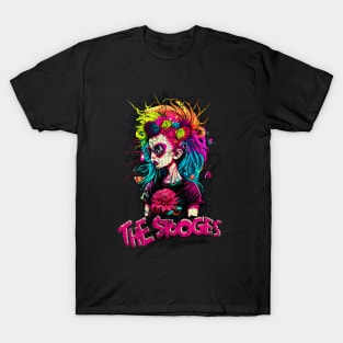 Punk Girl - The Stooges Vintage T-Shirt